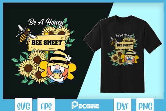 Bee a Honey Bee Sweet Floral Bee