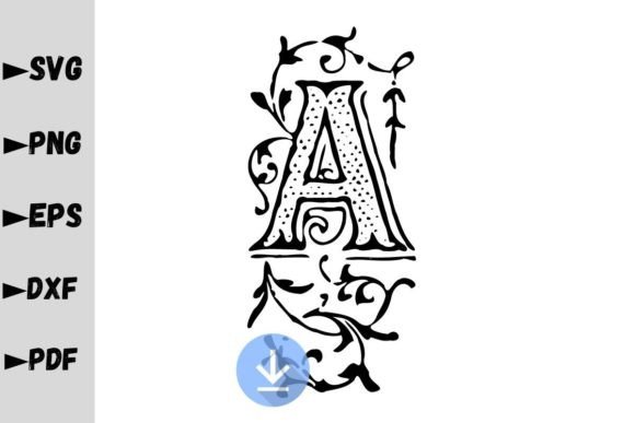Monogram Letter A, Monogram SVG