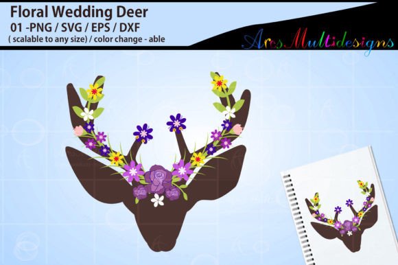 Wedding Floral Deer